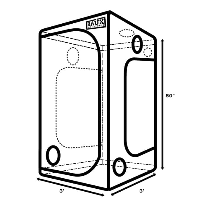 BAÜX INDUSTRIES COMPLETE GROW KIT SOLUTION