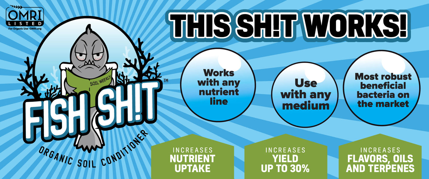 Fish Sh!t - 1 L Fish Head Farms Organic Soil Conditioner