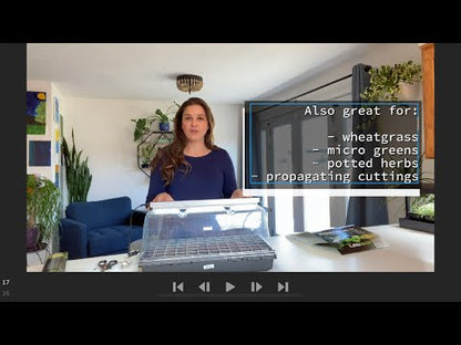 SunBlaster LED Mini Greenhouse Kit